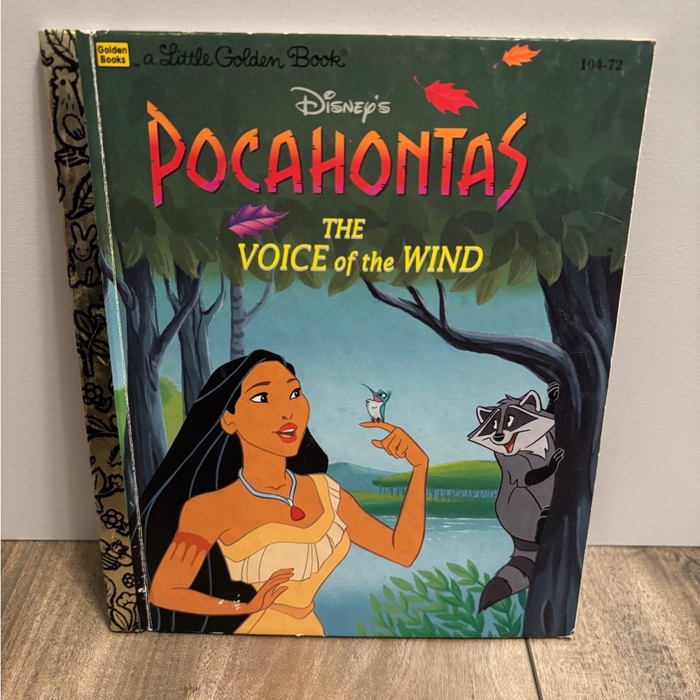 ***5 for $25*** Vintage 1995 Disney's Pocahontas the voice of the wind